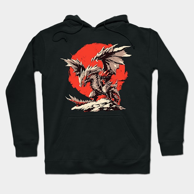 monster hunter Hoodie by peterdoraki